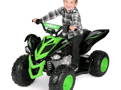 New Yamaha Raptor 700R 12V Ride-On ATV – Black/Green #541