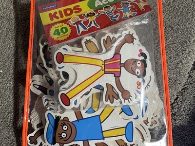 Lakeshore Kids Bulletin Board Accents - 6 sets of 40 Lakeshore kids Cutouts, Classroom Decor