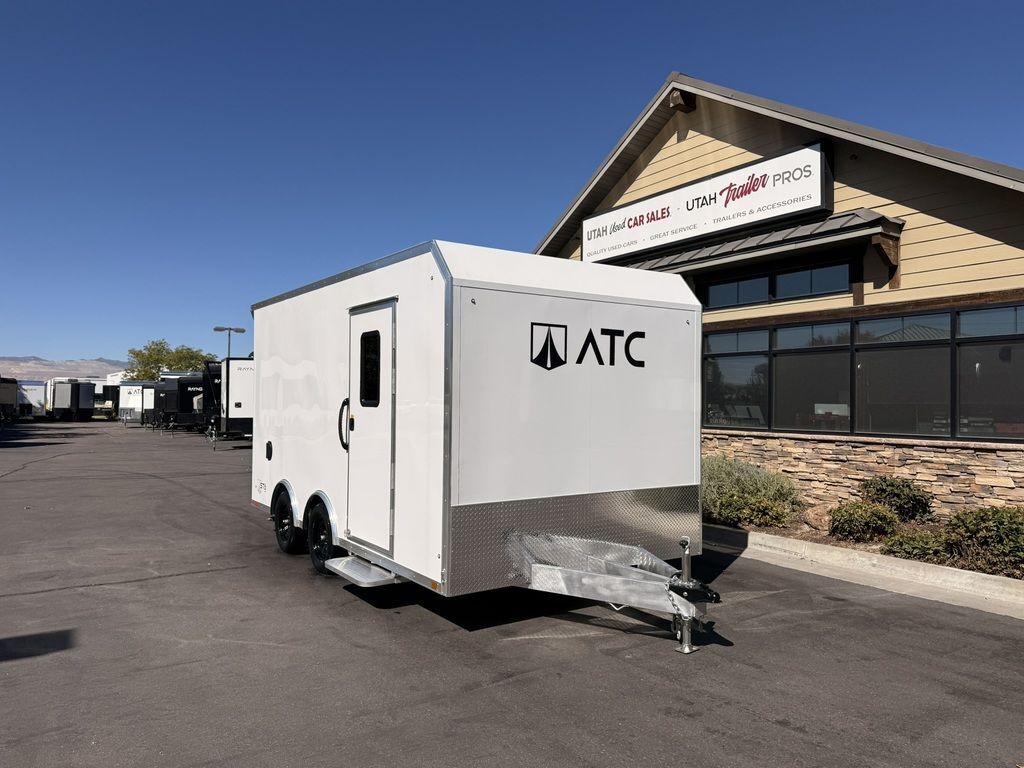 8x16 / 8.5x16 Sto 450 Enclosed Cargo All Aluminum, Finished Interior ATC Trailers 2026