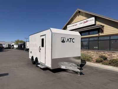 8x16 / 8.5x16 Sto 450 Enclosed Cargo All Aluminum, Finished Interior ATC Trailers 2026