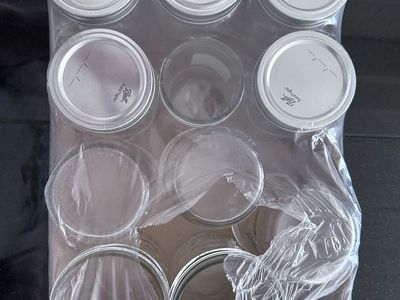 Ball Mason Jars - 7 regular and 4 wide mouth