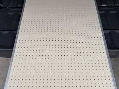 Sturdy Pegboard Panel with Aluminum Frame - 48" x 30” for Garage/Shop/Retail Organization