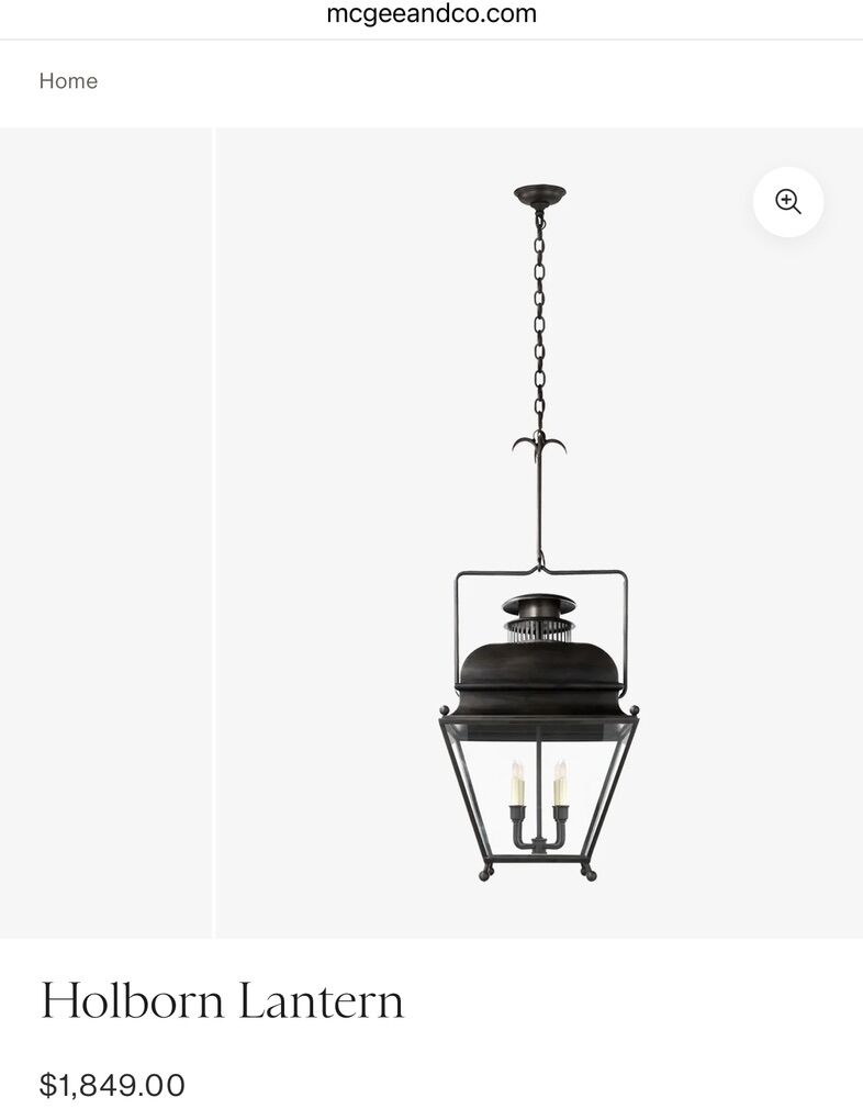 McGee & Co Holborn Lantern