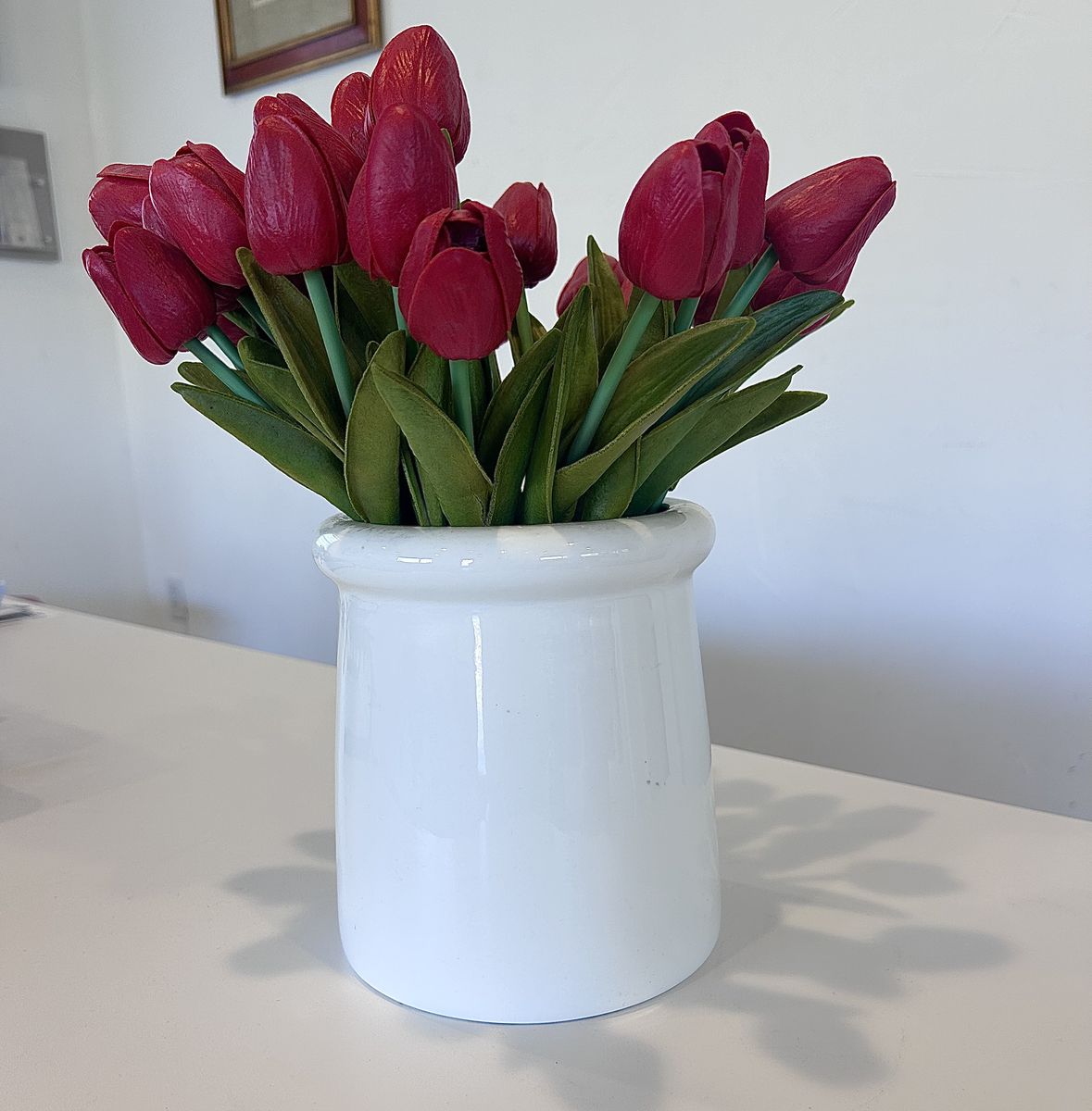 Tulip Arrangement With Vase