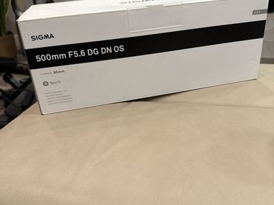 Sigma 500mm F5.6 DG DN OS Sports Camera Lens Leica Mount