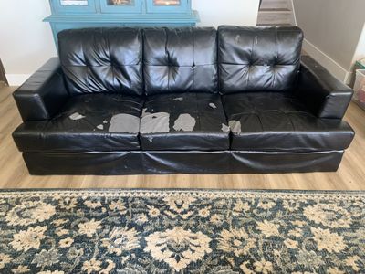 Free Black Couch