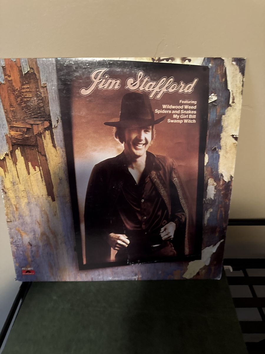Jim Stafford Self-Titled Vinyl LP Record - Featuring Spiders and Snakes