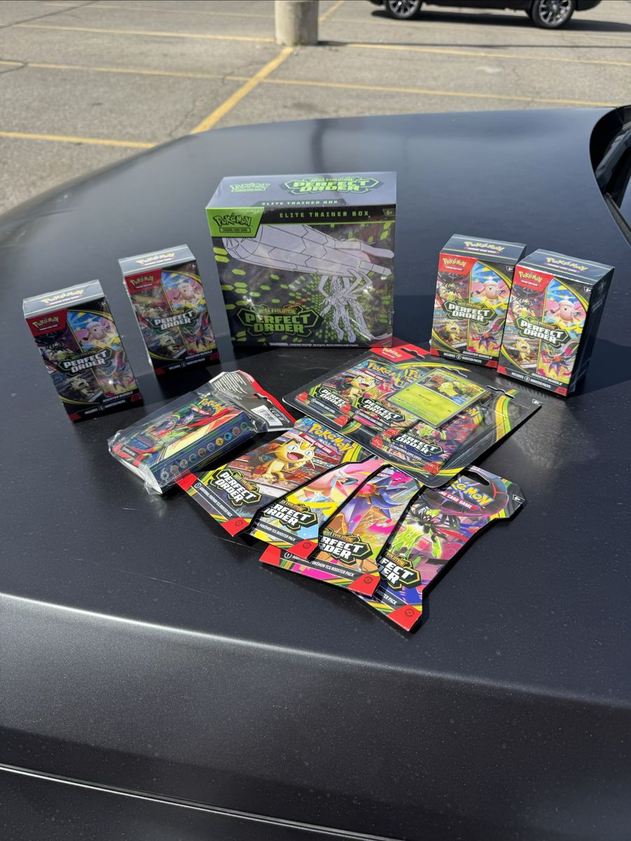 Perfect Order Pokemon Cards Lot