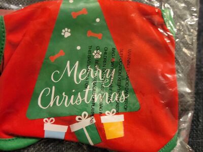 Christmas dog shirt size sm