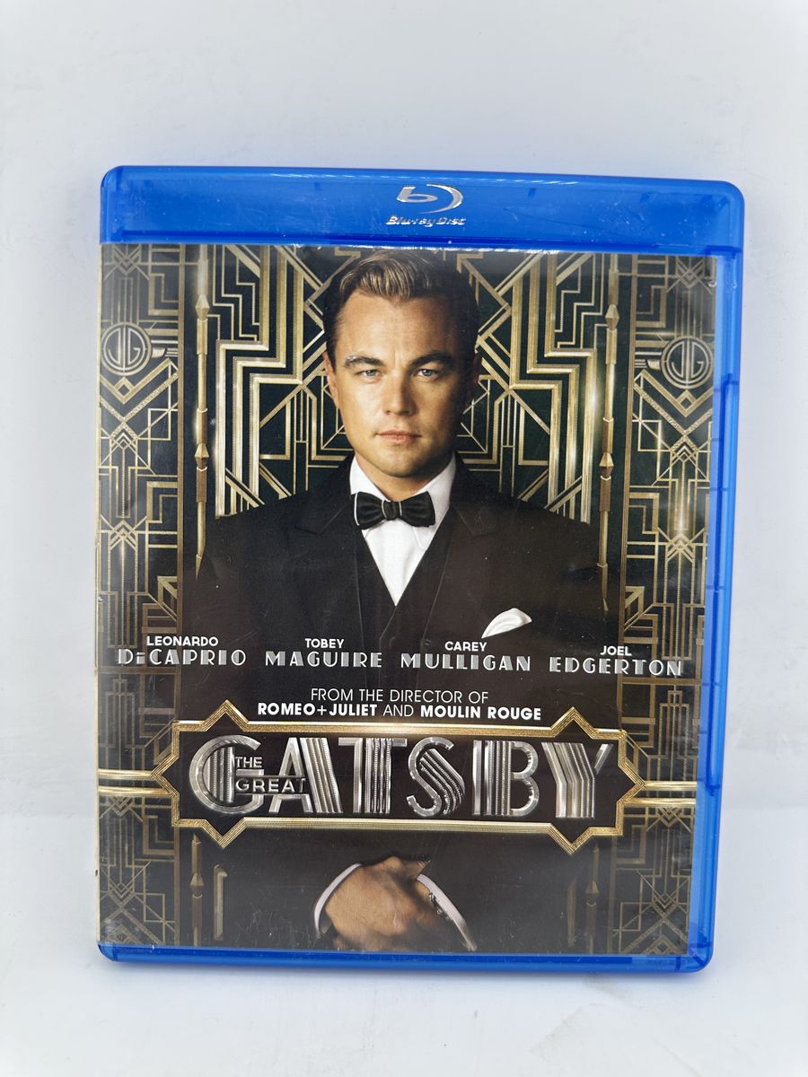 The Great Gatsby Blu-ray DVD Combo Pack 2-Disc Leonardo DiCaprio 2013 Film