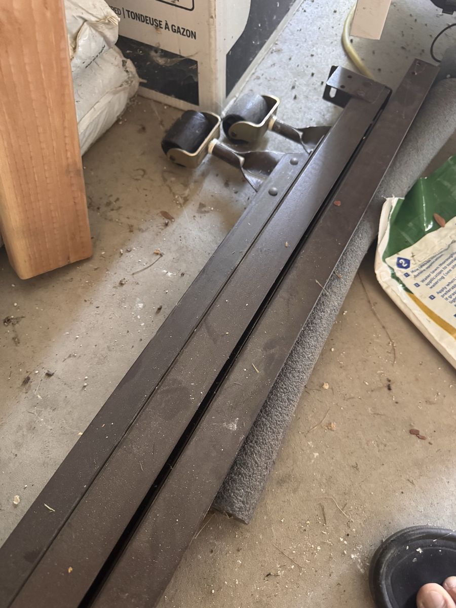 Adjustable Metal Bed Frame Rails - Queen/Full Size, Sturdy Support