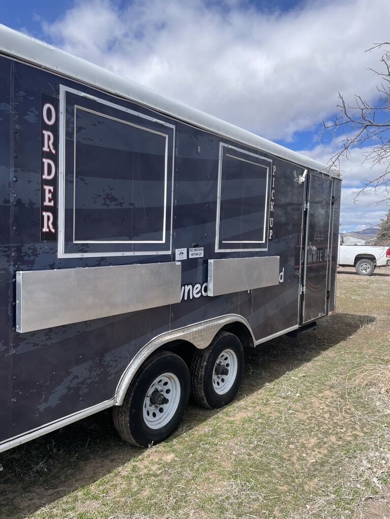 Meticulously Maintained 2023 8.5x18 Food Trailer, Turnkey & Profitable!