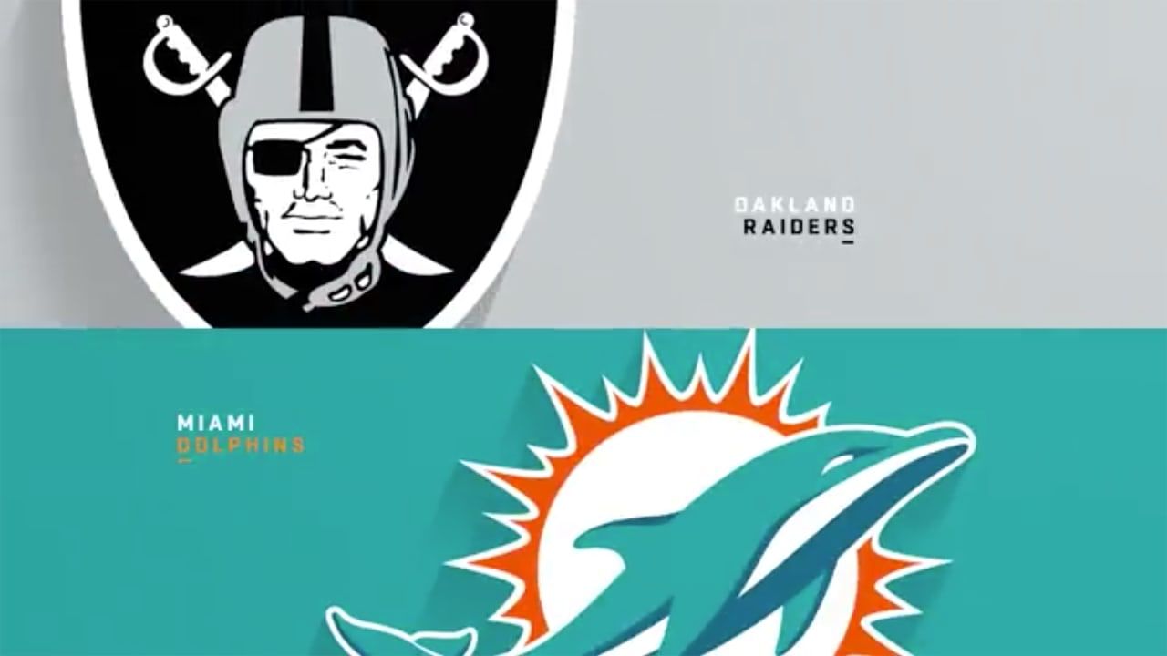 Dolphins at Raiders LOWER BOWL 9/13/26