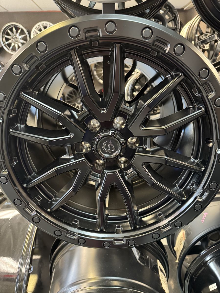 Fuel Rebel 18x9 Matte Black Wheel 6x114.3 PCD, 66.3mm Hub