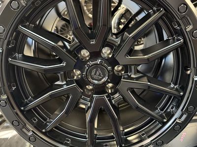 Fuel Rebel 18x9 Matte Black Wheel 6x114.3 PCD, 66.3mm Hub