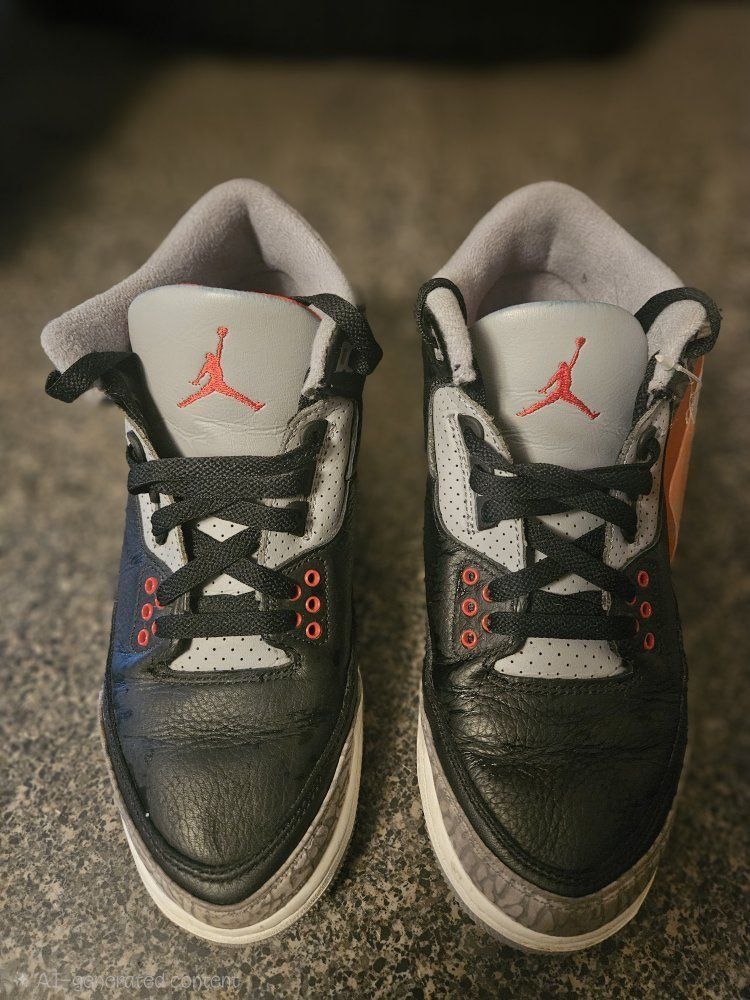 Jordan 3 Retro Black Cement