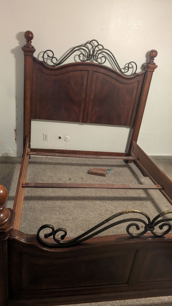 Queen size bed frame