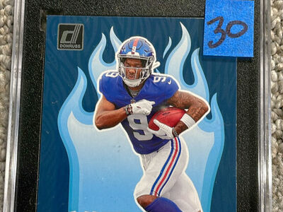 Malik Nabers New York Giants graded slabs 9 $30