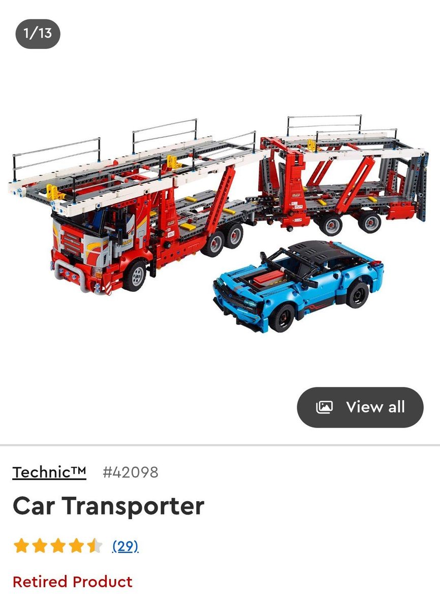 Lego car transport