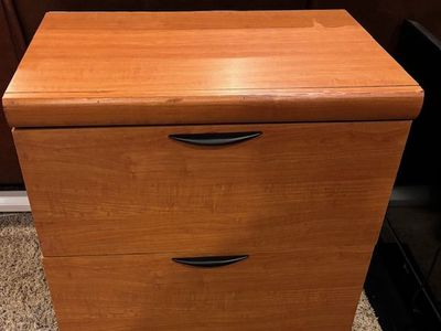 File Cabinet, Wood