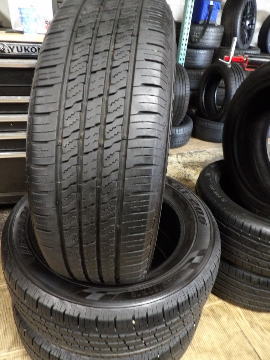 235/60R18 LEXANI LXHT-206 ALL WEATHER PAIR OF TWO USED TIRES