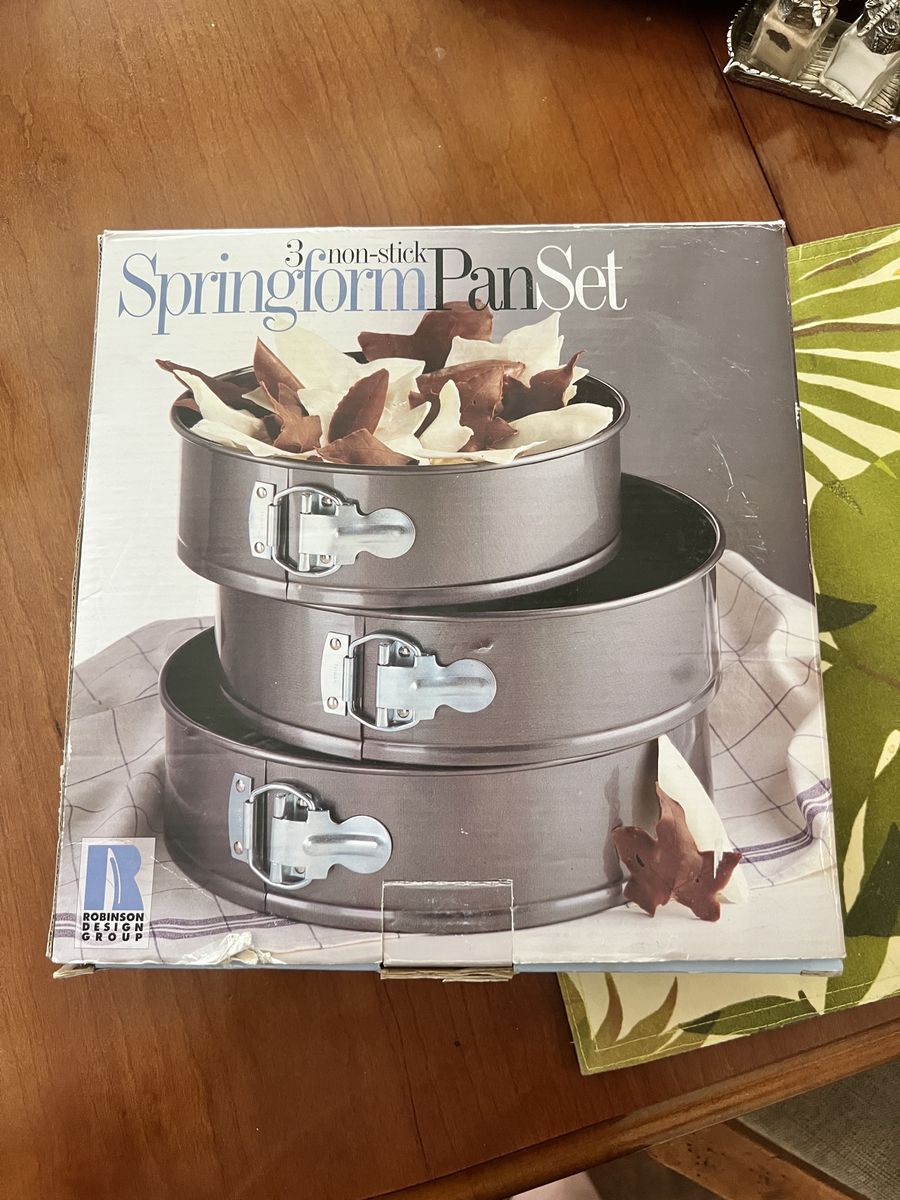 Robinson Design Group 3-Piece Non-Stick Springform Pan Set