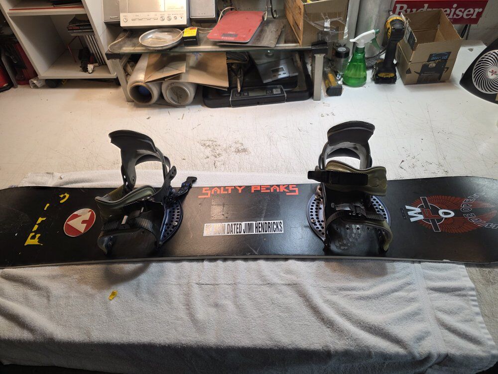 WFO Wide Open 140cm Vintage Rare W/Bindings