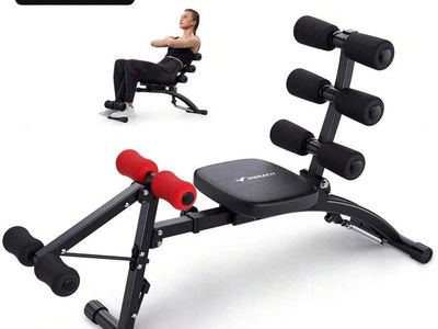 NEW MERACH Ab Trainer Abdominal Workout Bench Exerciser Home Fitness Machine - Black