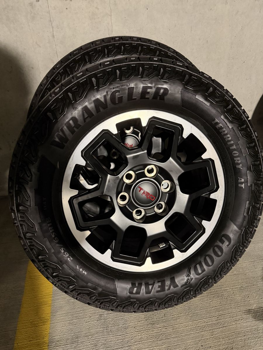 2026 Toyota Tacoma Trd Off Road Wheels and Tires