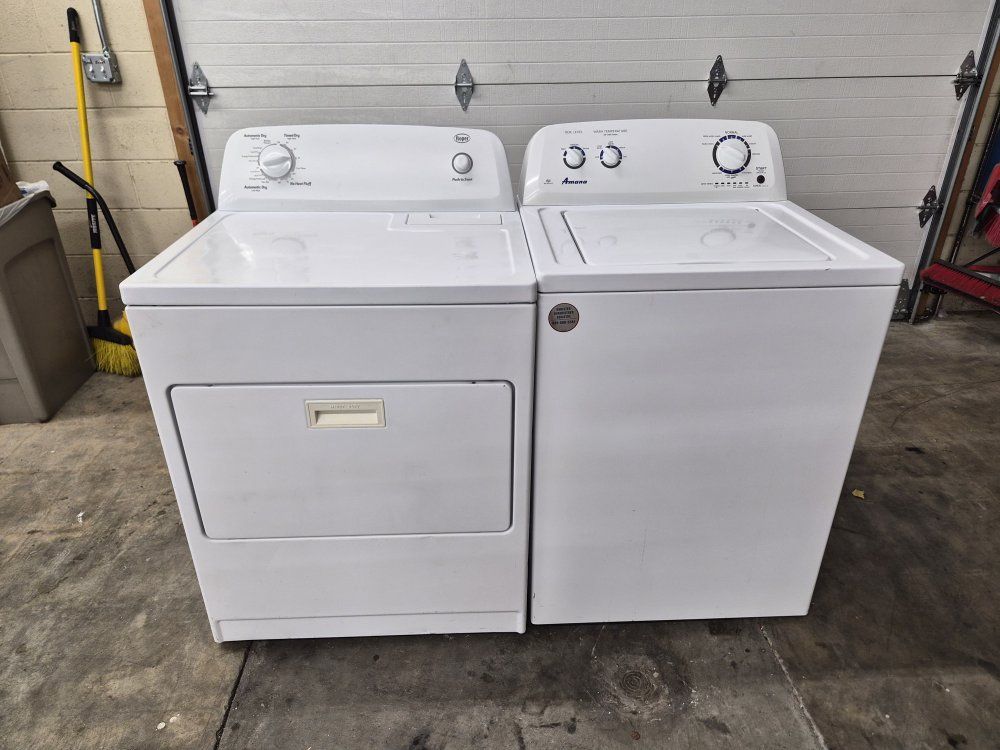 AMANA  WASHER AND ROPER   ELECTRIC DRYER FREE  DELIVERY !