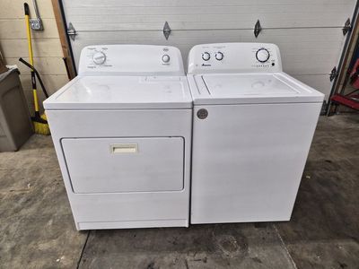 AMANA WASHER AND ROPER ELECTRIC DRYER FREE DELIVERY !