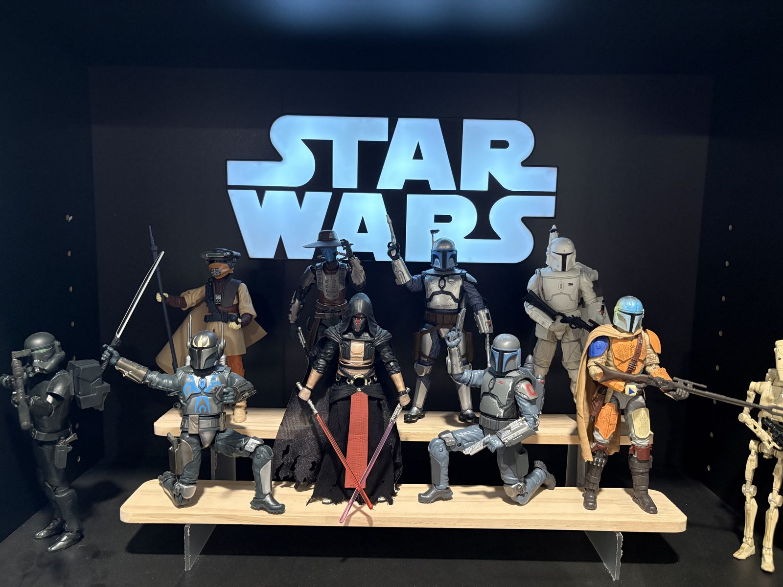 Star Wars Black Series Lot - Revan, Crosshair