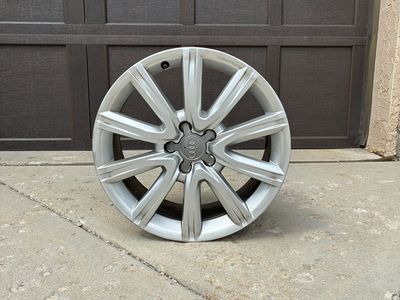 Audi A6/S6 (C7) 17” OEM 10-Spoke Alloy Wheels, Set of 4, Excellent Condition,Part# 4G0601025B