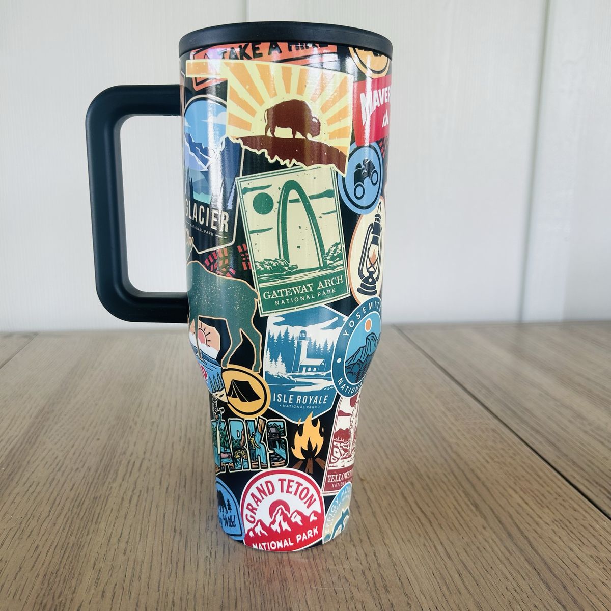 Maverik National Parks Sticker Design Hydrojug Traveler Tumbler 40oz Special Edition New