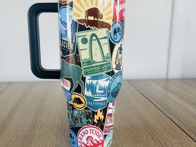 Maverik National Parks Sticker Design Hydrojug Traveler Tumbler 40oz Special Edition New
