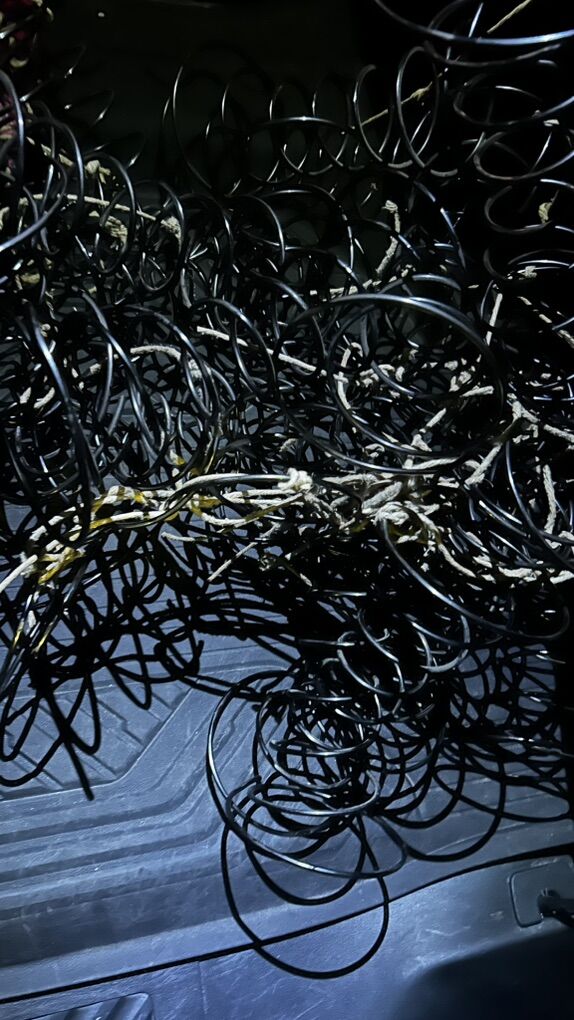 Vintage Set Of 24 Couch Coil Springs