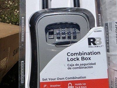 New Combination Lock Box