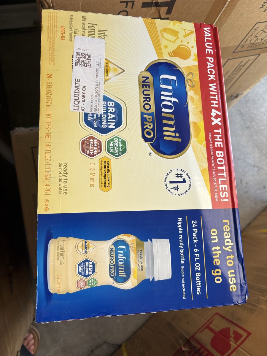 Enfamil NeuroPro Ready to Use Infant Formula 24 Pack 6 fl oz Bottles