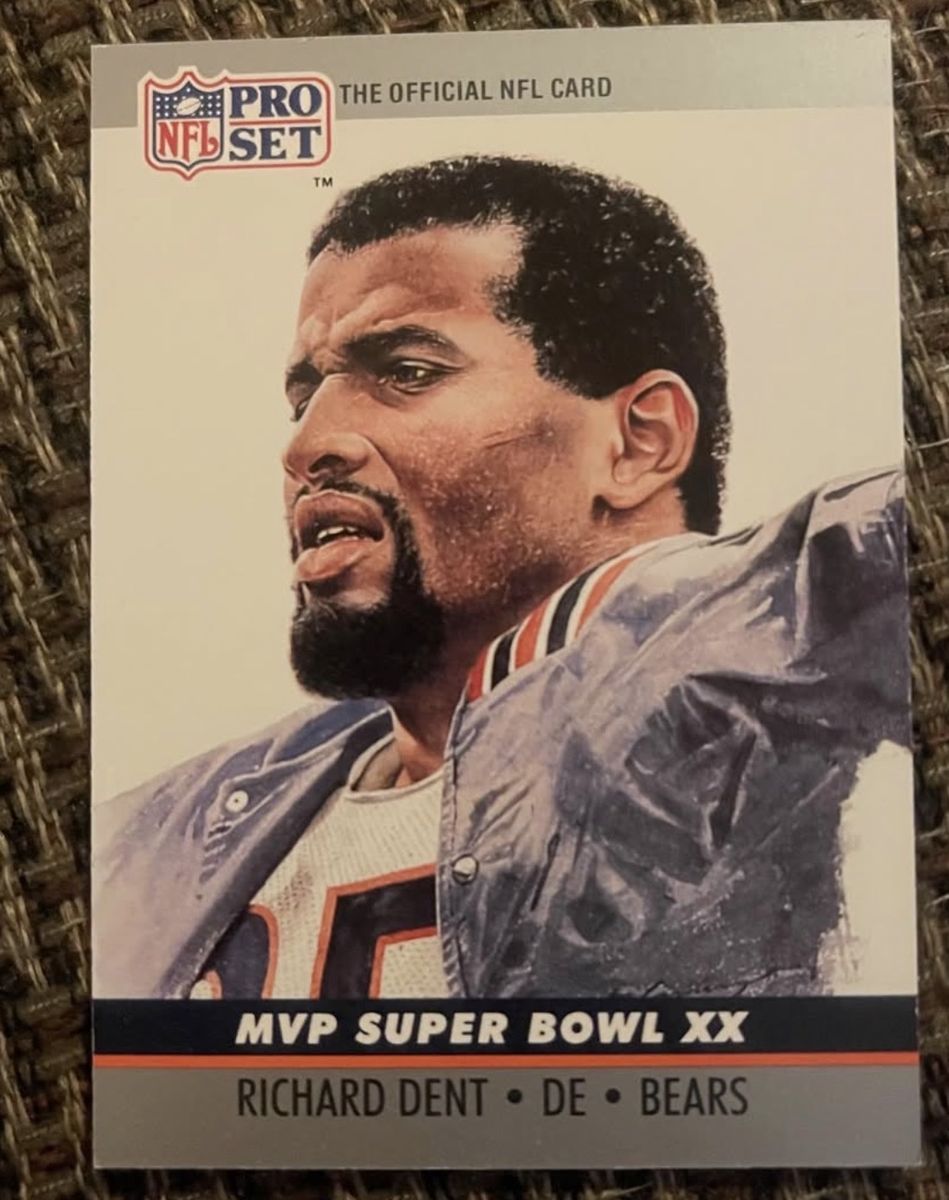 Richard Dent MVP Super Bowl Card (1990)