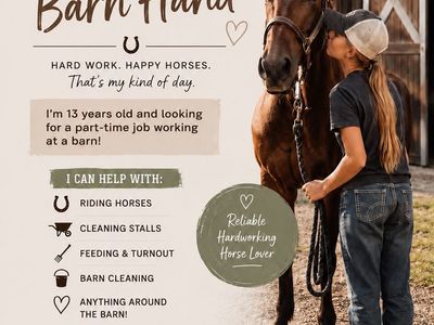 ISO barn hand job
