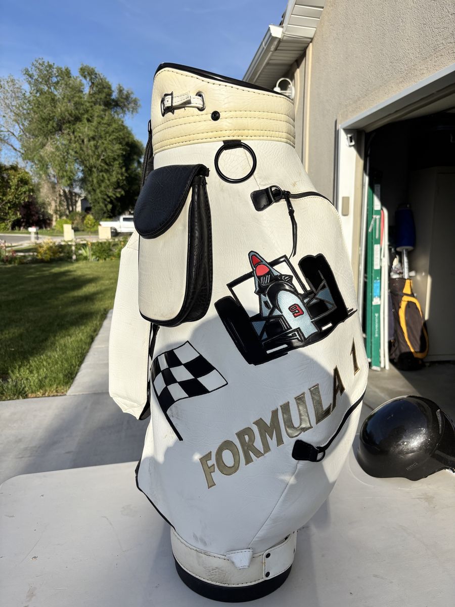 Formula 1 Leather Golf Bag