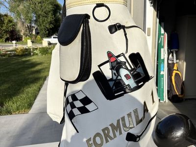 Formula 1 Leather Golf Bag