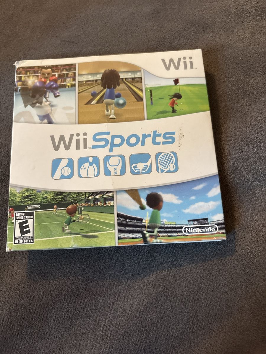 Wii Sports Nintendo Wii Game with Manual