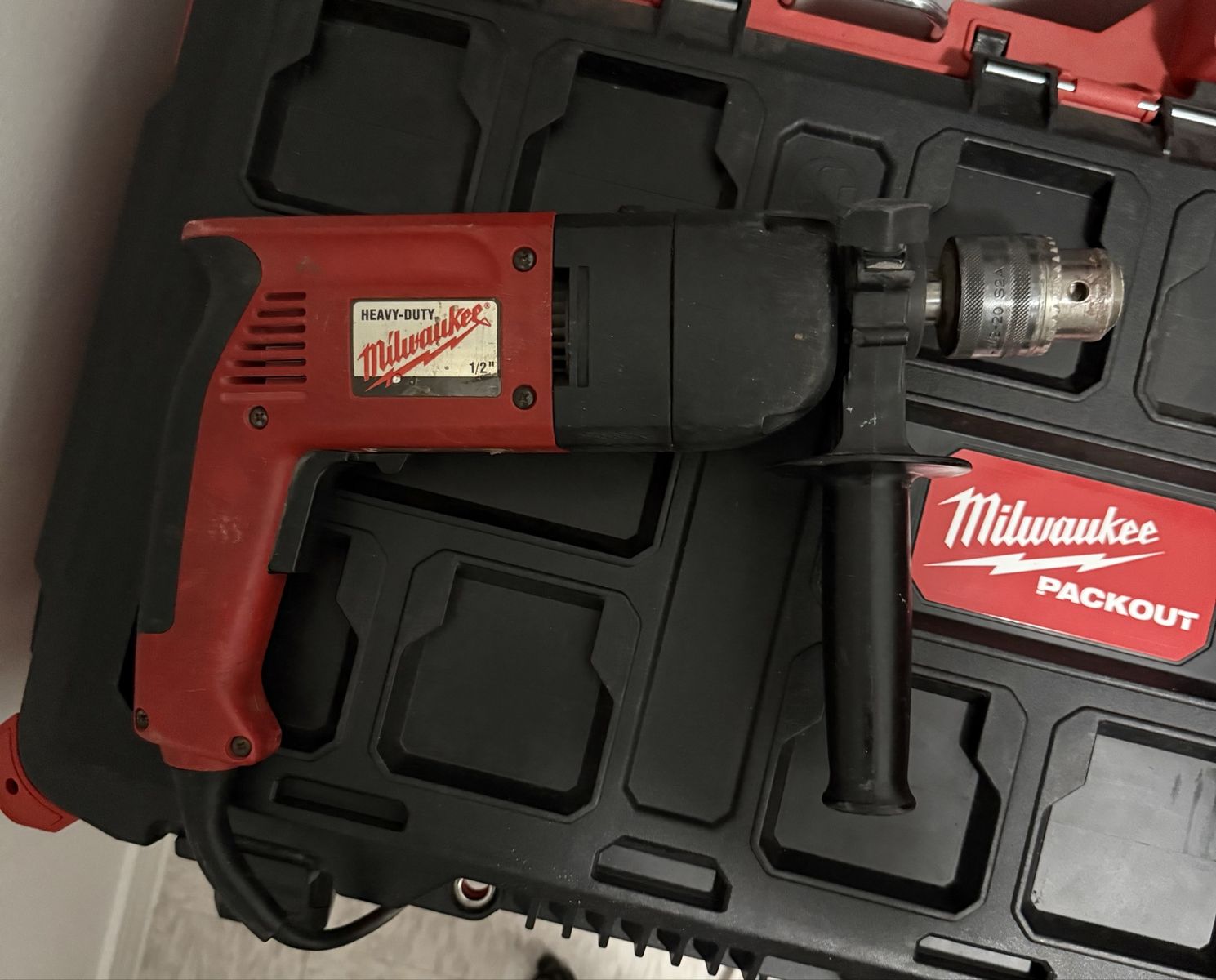 Milwaukee 1/2” corded Hammer Drill