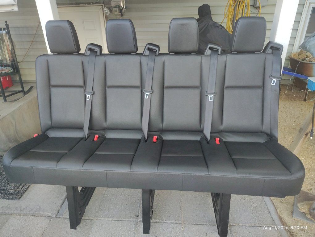 Sprinter Rear Seat Leather