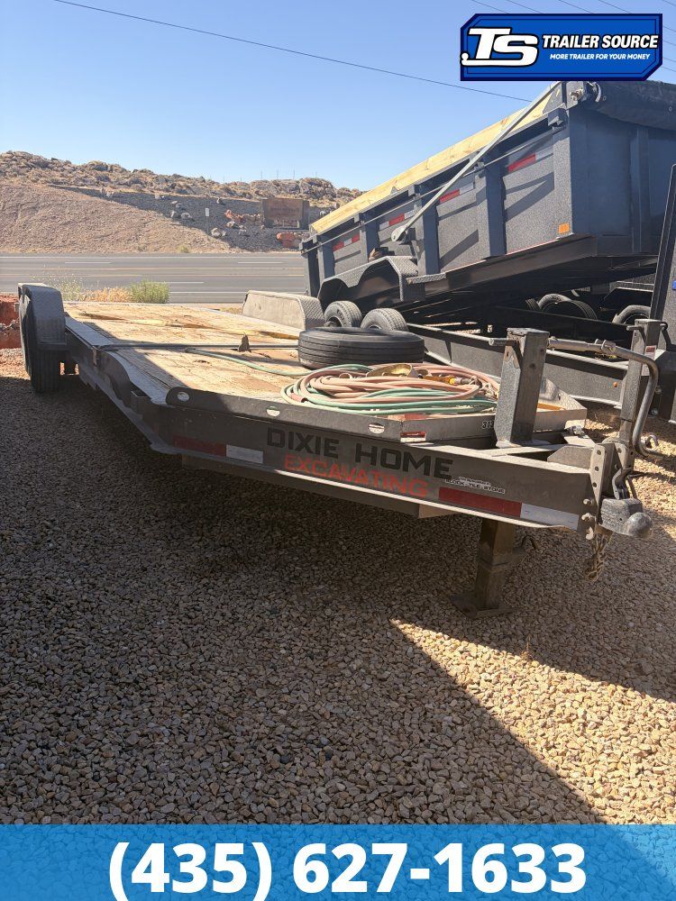 7x26 Diamond C HDT 207 Tilt Trailer - 14K GVWR - 14 Ply Tires