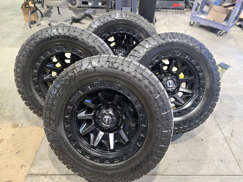 Tire and Wheel Combo 8x180 Duramax