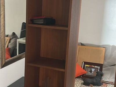 2 Tall book shelves