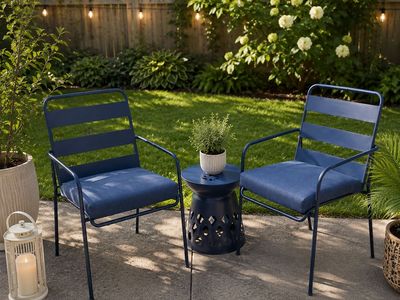 Navy World Market Patio Set