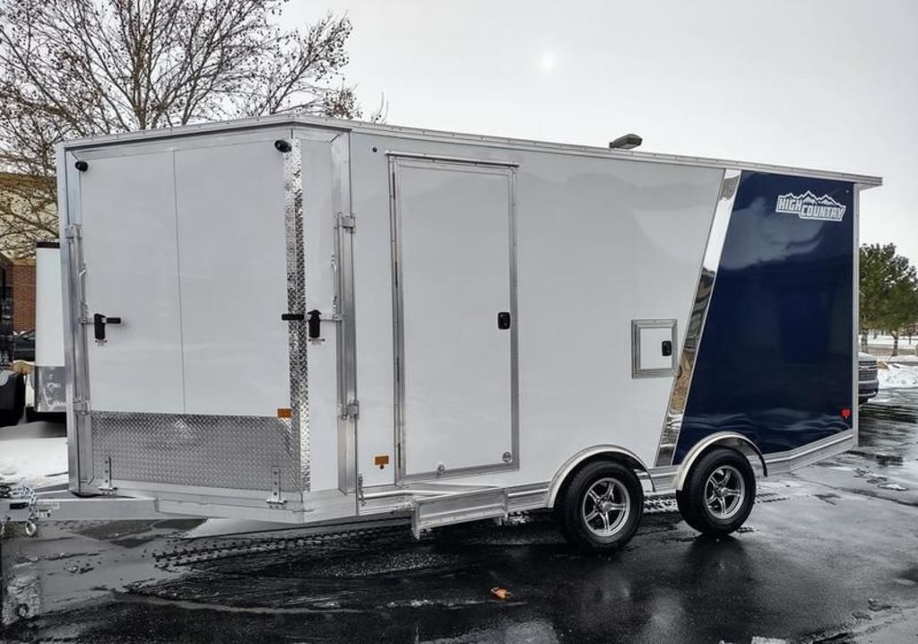 2026 High Country High Country 8x16 / 8.5x16 UTV/ATV/Snowmobile Enclosed Trailer All Alu New